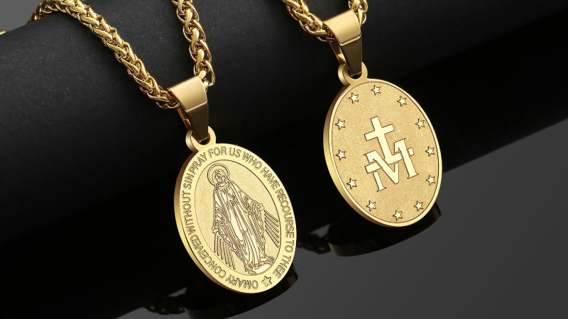 Stainless Steel Medal